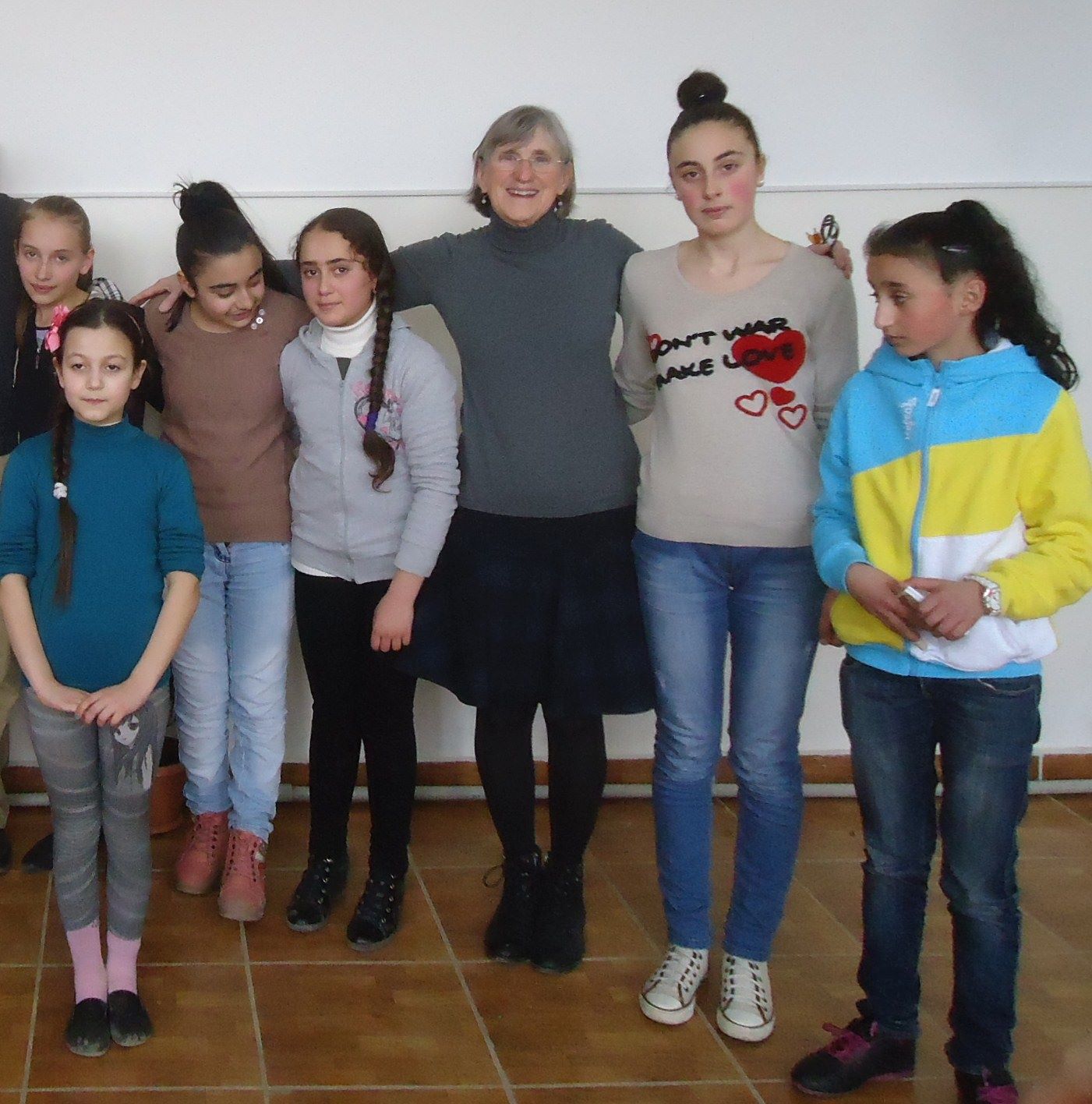 Contra dance pic with kids in Hrazdan 3 15