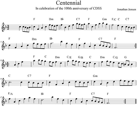 the centennial dance tune